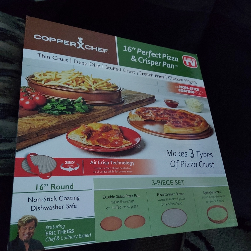 Cooper chef 16" Perfect Pizza&Crisper Pan